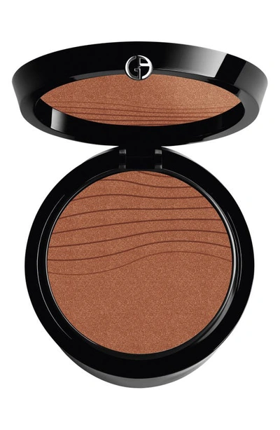 Shop Giorgio Armani Neo Nude Compact Powder Foundation In 8 Tan/warm Undertone