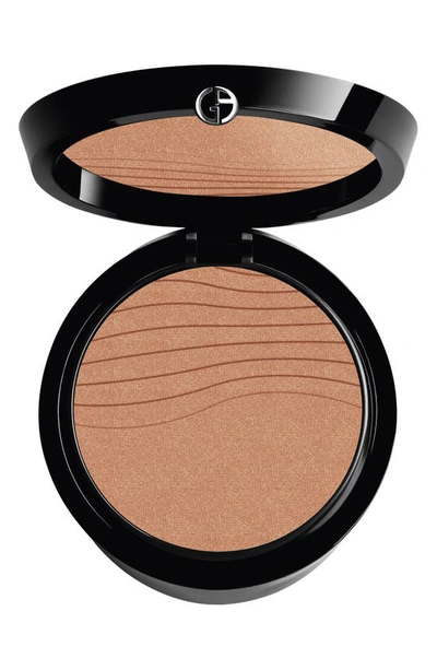 Shop Giorgio Armani Neo Nude Compact Powder Foundation In 5.5 Medium/cool Undertone