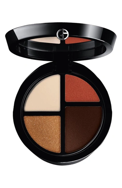 Shop Giorgio Armani Eye Quattro Eyeshadow Palette In 08 Festival