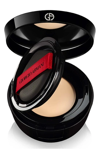 Shop Giorgio Armani Power Fabric Compact Cream Foundation Balm In 02