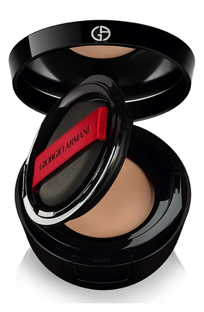 Shop Giorgio Armani Power Fabric Compact Cream Foundation Balm In 05.5