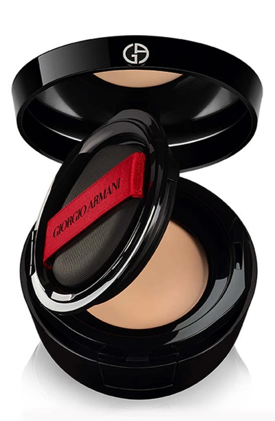 Shop Giorgio Armani Power Fabric Compact Cream Foundation Balm In 06