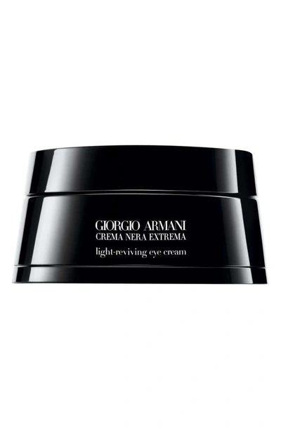 Shop Giorgio Armani Crema Nera Extrema Light-reviving Eye Cream, 0.5 oz