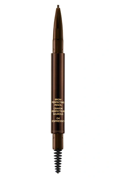 Shop Tom Ford Brow Perfecting Pencil In 04 Espresso