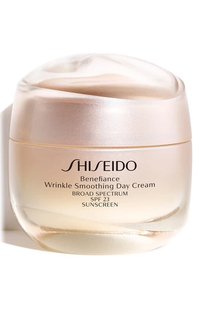 Shop Shiseido Benefiance Wrinkle Smoothing Day Cream Spf 23