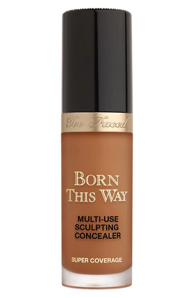 Shop Too Faced Born This Way Super Coverage Concealer, 0.5 oz In Chai