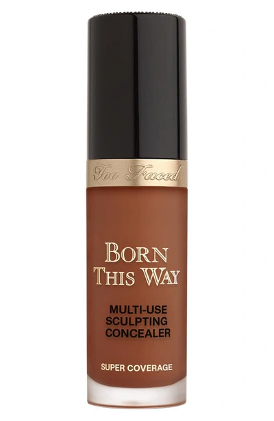 Shop Too Faced Born This Way Super Coverage Concealer, 0.5 oz In Sable