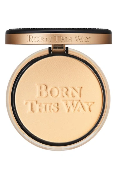 Shop Too Faced Born This Way Pressed Powder Foundation In Almond