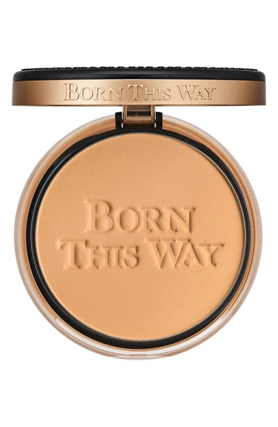 Shop Too Faced Born This Way Pressed Powder Foundation In Natural Beige