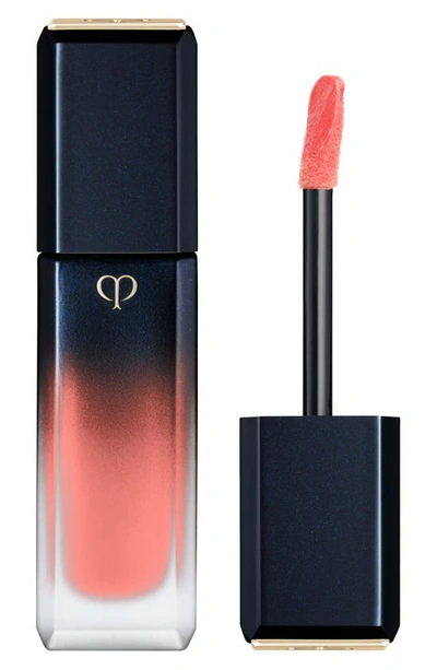 Shop Clé De Peau Beauté Radiant Liquid Rouge Matte Lipstick In Nectar