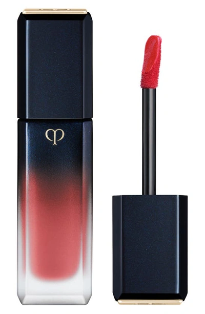 Shop Clé De Peau Beauté Radiant Liquid Rouge Matte Lipstick In Midnight Magic