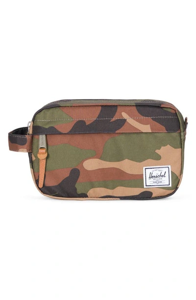 Shop Herschel Supply Co. Chapter Carry-on Dopp Kit In Woodland Camo