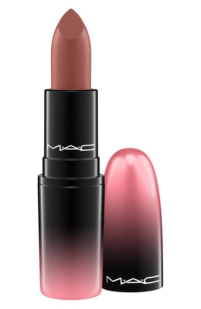 Shop Mac Cosmetics Love Me Lipstick In Coffee And Cigs