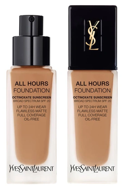 Shop Saint Laurent All Hours Full Coverage Matte Foundation Broad Spectrum Spf 20 In Br45 Cool Bisque