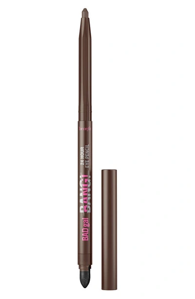 Shop Benefit Cosmetics Badgal Bang! 24-hour Eye Pencil In True Brown