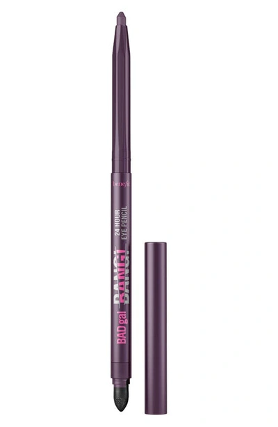 Shop Benefit Cosmetics Benefit Badgal Bang! 24-hour Eye Pencil In Dark Purple