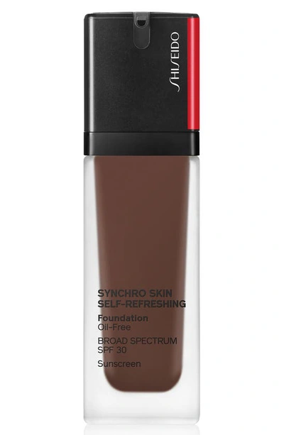 Shiseido Synchro Skin Self-refreshing Liquid Foundation In 560 Obsidian