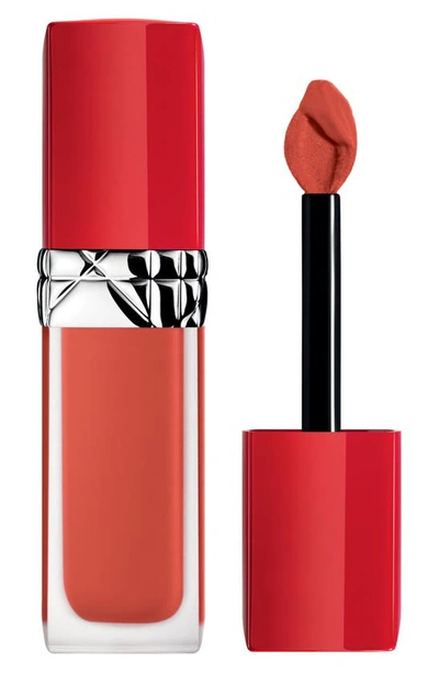 Shop Dior Rouge  Ultra Care Liquid Lipstick In 539 Petal