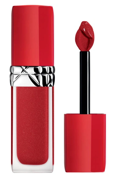 Shop Dior Rouge  Ultra Care Liquid Lipstick In 860 Flirt