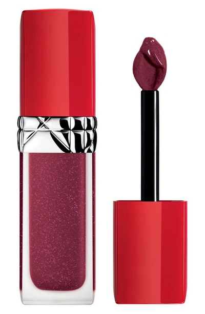 Shop Dior Rouge  Ultra Care Liquid Lipstick In 989 Violet