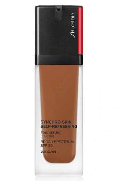 Shop Shiseido Synchro Skin Self-refreshing Liquid Foundation In 530 Henna