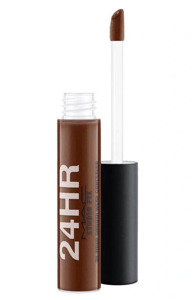 Shop Mac Cosmetics Studio Fix 24-hour Smooth Wear Concealer In Nw60 Deep Neutral Chocolate
