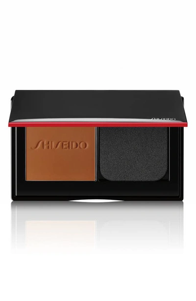Shop Shiseido Synchro Skin Self-refreshing Custom Finish Powder Foundation In 450 Copper