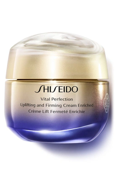 Shop Shiseido Vital Perfection Uplifting And Firming Face Cream Enriched, 1.7 oz