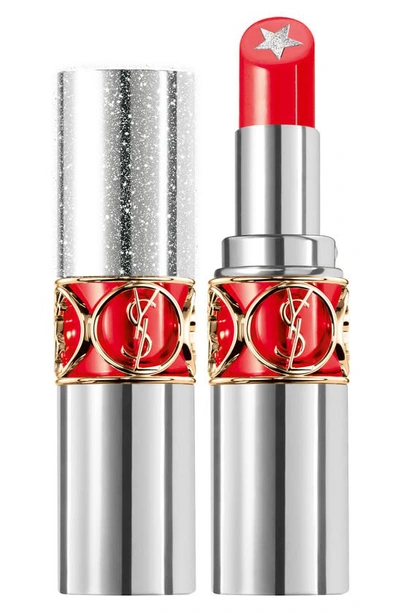 Shop Saint Laurent Rock'n'shine Lipstick In 6 Orange Speaker