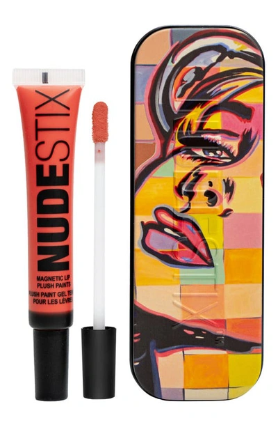 Shop Nudestix Magnetic Lip Plush Paints Lip Color In Fresh Fiji