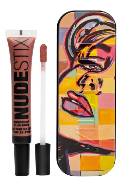 Shop Nudestix Magnetic Lip Plush Paints Lip Color In Bahama Mama