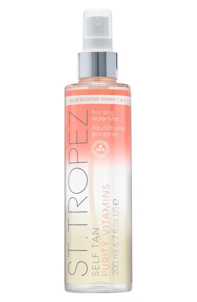 Shop St Tropez Self Tan Purity Vitamins Bronzing Water Body Mist