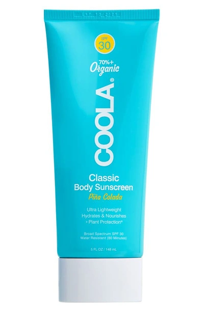Shop Coolar Suncare Classic Body Sunscreen Piña Colada Spf 30