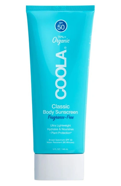 Shop Coolar Suncare Classic Body Sunscreen Fragrance-free Spf 50