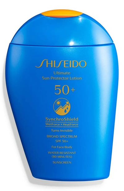 Shop Shiseido Ultimate Sun Protector Lotion Spf 50+ Sunscreen, 5 oz