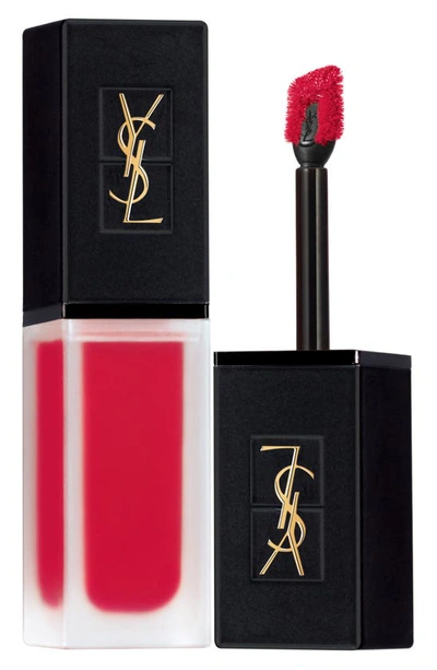 Shop Saint Laurent Tatouage Couture Velvet Cream Matte Liquid Lipstick In 203 Rose Dissident