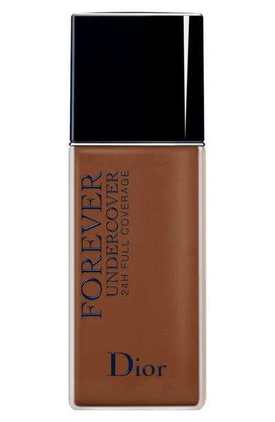 Shop Dior Skin Forever Undercover 24-hour Full Coverage Liquid Foundation In 070 Dark Brown