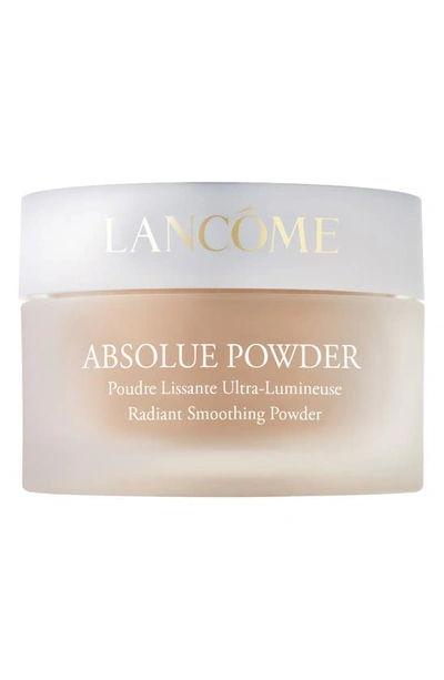 Shop Lancôme Absolue Powder Radiant Smoothing Powder In Absolute Ecru Medium