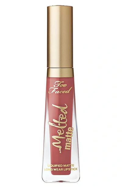 Shop Too Faced Melted Matte Liquid Lipstick In Sell Out