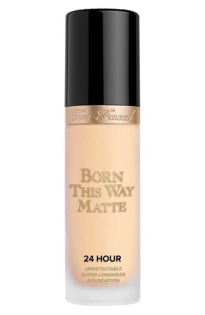 Shop Too Faced Born This Way Matte 24-hour Foundation In Ivory