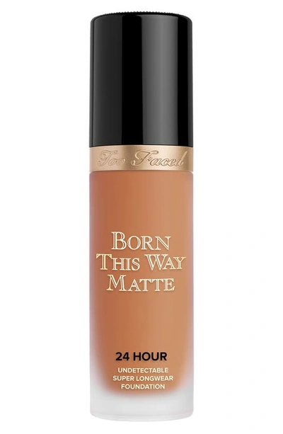 Shop Too Faced Born This Way Matte 24-hour Foundation In Maple
