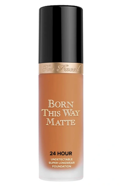 Shop Too Faced Born This Way Matte 24-hour Foundation In Chestnut