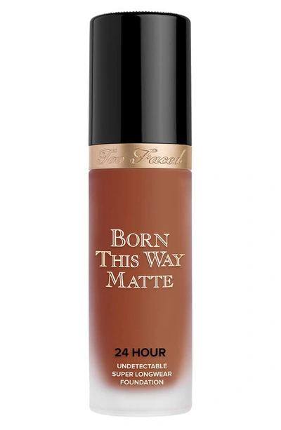 Shop Too Faced Born This Way Matte 24-hour Foundation In Sable