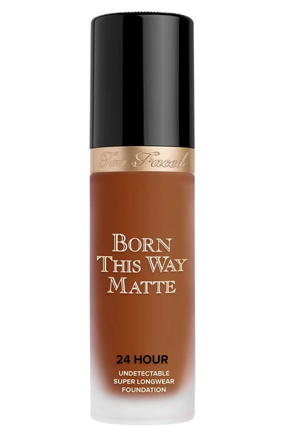 Shop Too Faced Born This Way Matte 24-hour Foundation In Truffle