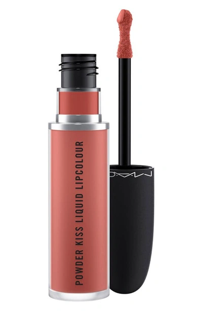 Shop Mac Cosmetics Powder Kiss Liquid Lipcolour In Mull It Over