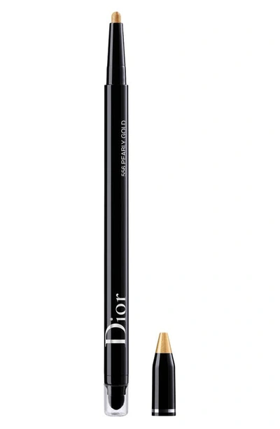 Shop Dior Show 24-hour Stylo Eyeliner In Pearly Gold