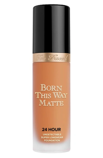 Shop Too Faced Born This Way Matte 24-hour Foundation In Brulee