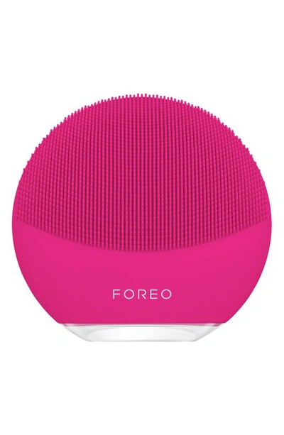 Shop Foreo Luna™ Mini 3 Compact Facial Cleansing Device In Fuchsia