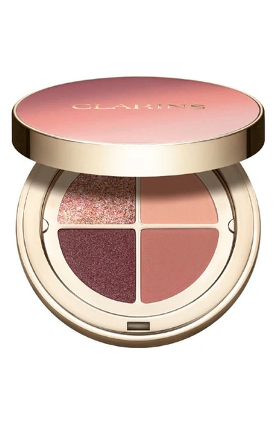 Shop Clarins Ombré 4 Couleurs Eyeshadow Quad In 01 Fairy Tale Nude