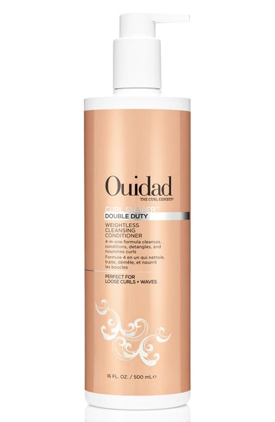 Shop Ouidad Curl Shaper™ Double Duty Weightless Cleansing Conditioner, 16 oz